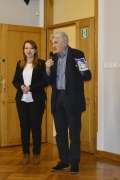 Kazimierz Brzuska i Marta Tylza-Janosz prezentują wydawnictwo