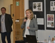 Dr Marta Tylza - Janosz podczas prezentacji